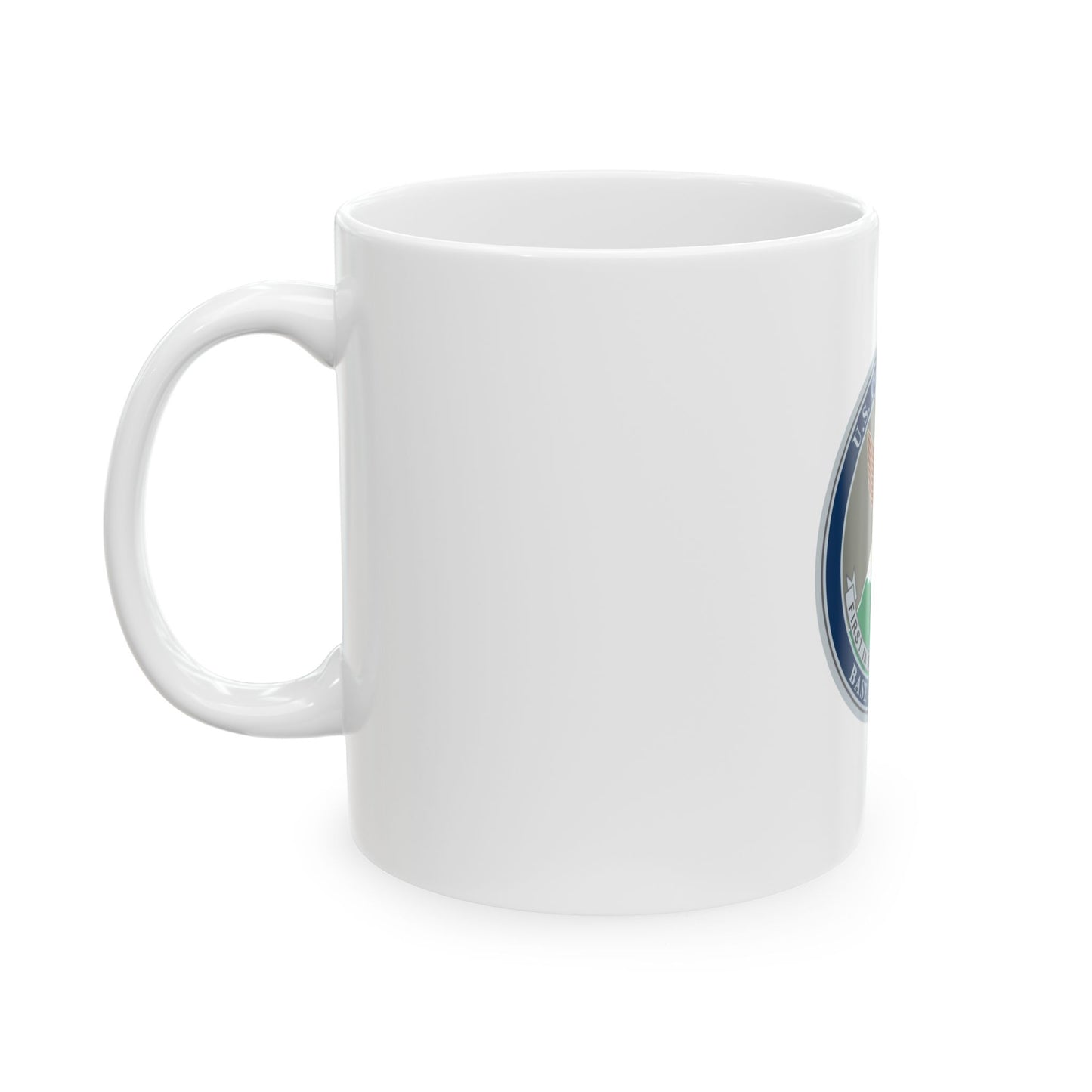 USCG Base Ketchikan (U.S. Coast Guard) White Coffee Mug