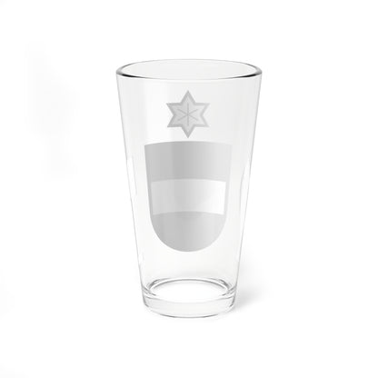 DEU Bad Waldsee COA (Germany) (Coat of Arms) Pint Glass 16oz