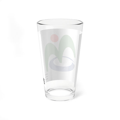 Flag of Miyoshi Tokushima (Japan) Pint Glass 16oz