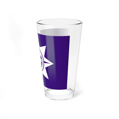 Flag of Okayama Okayama (Japan) Pint Glass 16oz