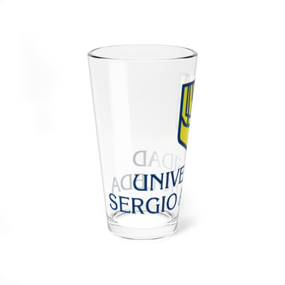 U Sergio Arboleda logo (Colombia) (Coat of Arms) Pint Glass 16oz