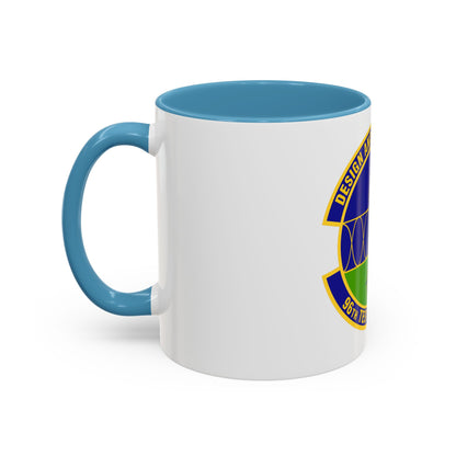 96th Test Support Squadron (U.S. Air Force) Accent Coffee Mug