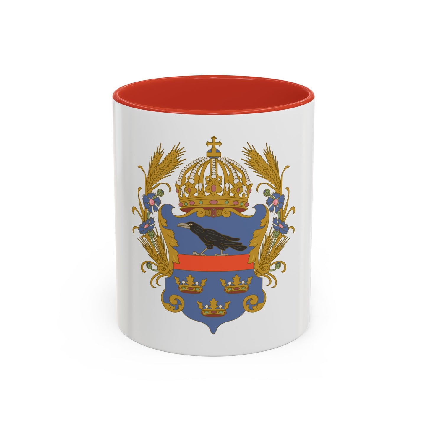 Coat of arms of the Kingdom of Galicia and Lodomeria - Accent Coffee Mug