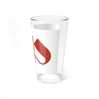 Flag of Ojika Nagasaki (Japan) Pint Glass 16oz