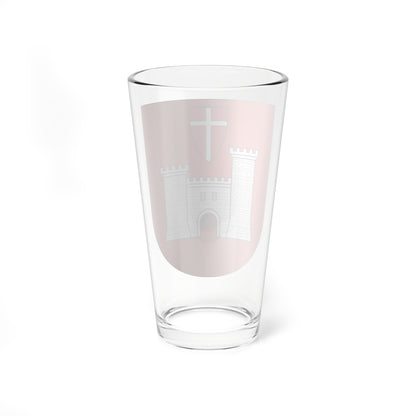 Romont Fribourg-coat of arms (Switzerland) (Coat of Arms) Pint Glass 16oz