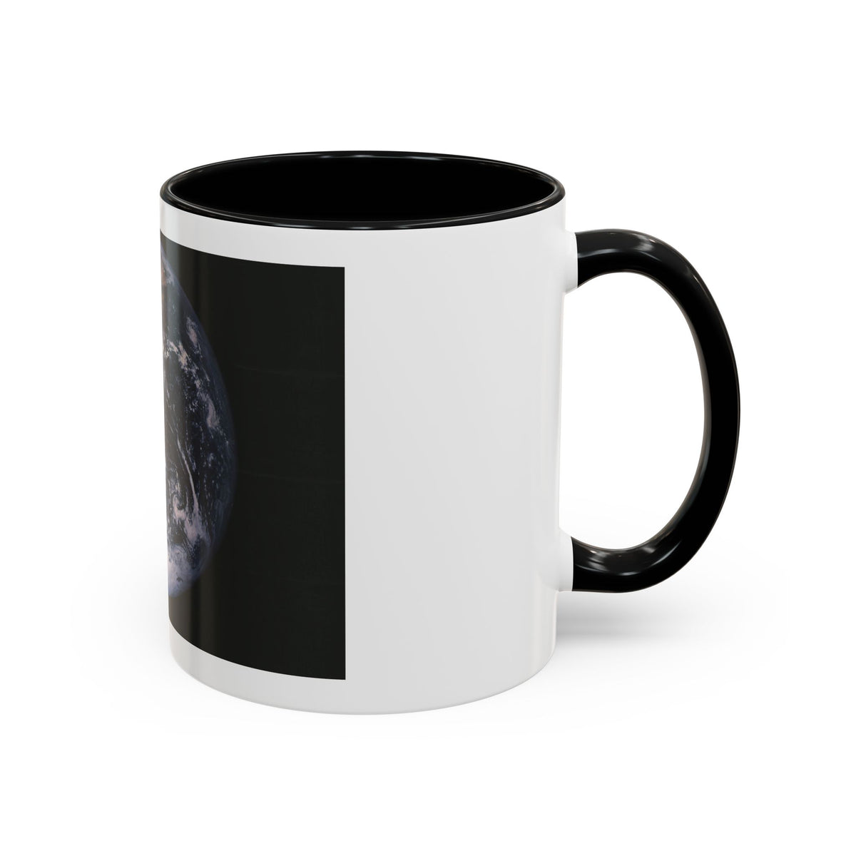 Space - Earth from Space (1973) (Map) Accent Coffee Mug