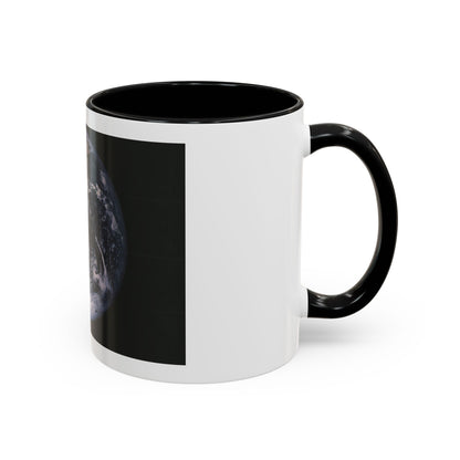 Space - Earth from Space (1973) (Map) Accent Coffee Mug