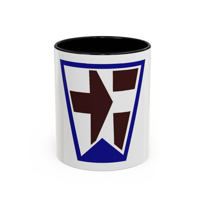 112 Medical Brigade (U.S. Army) Accent Coffee Mug