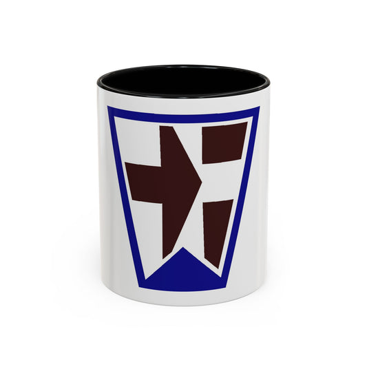 112 Medical Brigade (U.S. Army) Accent Coffee Mug