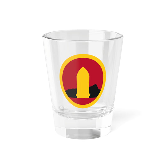 Hawaiian Seperate Coast Artillery Brigade (U.S. Army) Shot Glass 1.5oz