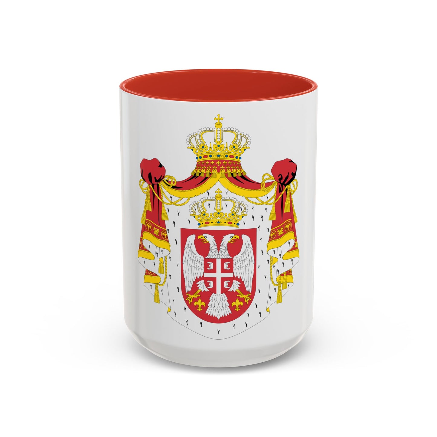 Coat of arms of Serbia (2004-2010) - Accent Coffee Mug