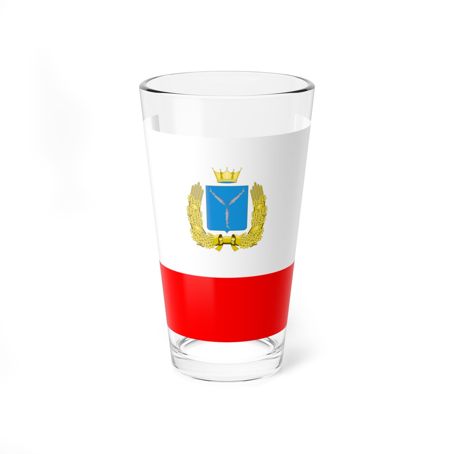 Flag of Saratov Oblast (Russia) Pint Glass 16oz