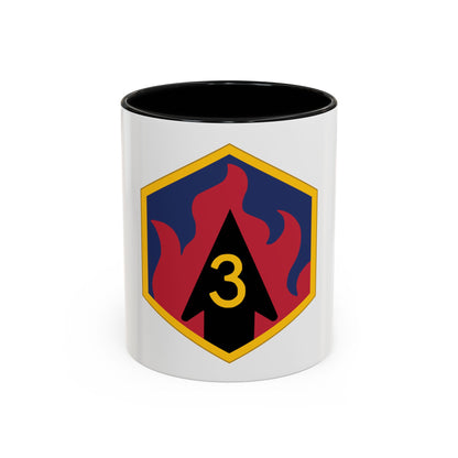 3rd Chemical Brigade (U.S. Army) Accent Coffee Mug