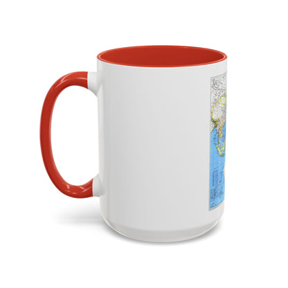 Asia-Pacific (1989) (Map) Accent Coffee Mug