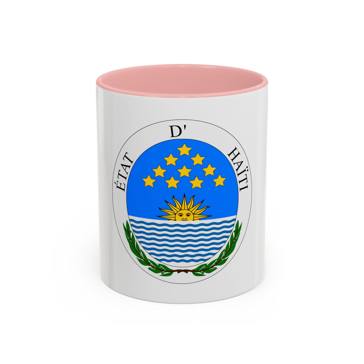Seal of State of Haiti - Accent Coffee Mug