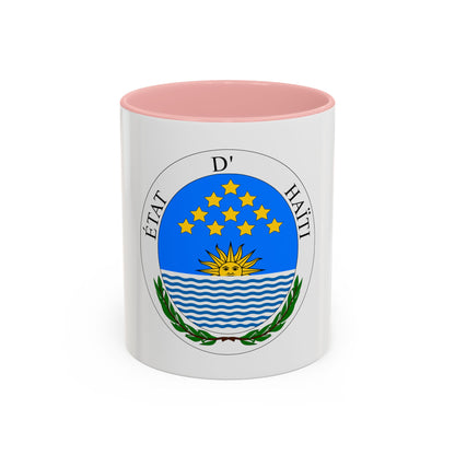 Seal of State of Haiti - Accent Coffee Mug