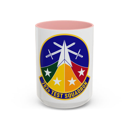 782d Test Squadron (U.S. Air Force) Accent Coffee Mug