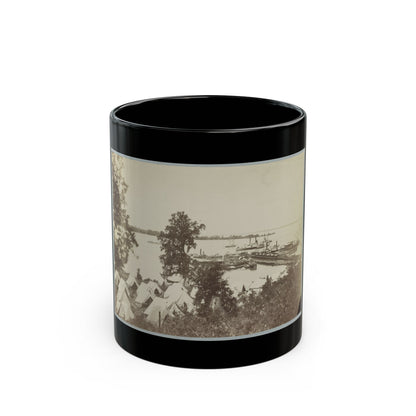 Belle Plain Landing, Va. 005 (U.S. Civil War) Black Coffee Mug