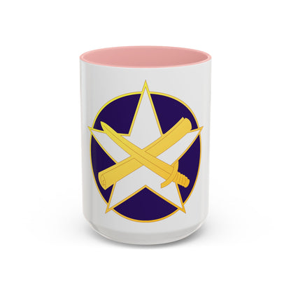 85 Civil Affairs Brigade (U.S. Army) Accent Coffee Mug