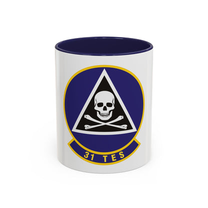 31st Test and Evaluation Squadron (U.S. Air Force) Accent Coffee Mug
