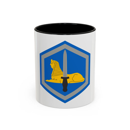 66 Military Intelligence Brigade (U.S. Army) Accent Coffee Mug