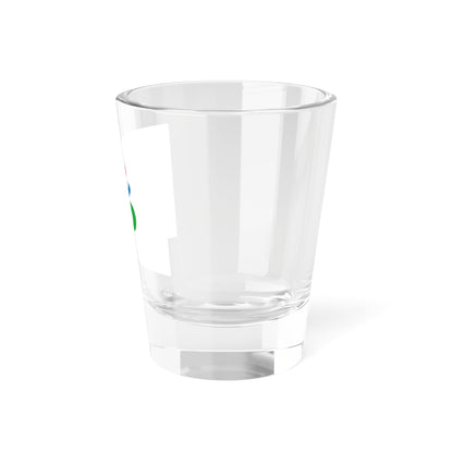 Flag of Chikuzen Fukuoka (Japan) Shot Glass 1.5oz