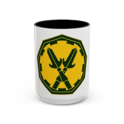 290 Military Police Brigade 3 (U.S. Army) Accent Coffee Mug