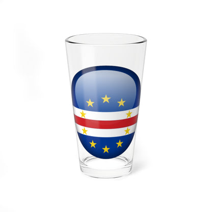 Flag orb Cape Verde (Cape Verde) Pint Glass 16oz