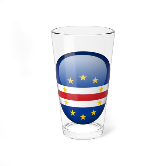 Flag orb Cape Verde (Cape Verde) Pint Glass 16oz