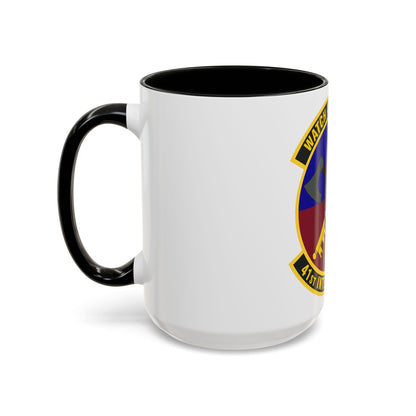 41 Intelligence Squadron ACC (U.S. Air Force) Accent Coffee Mug