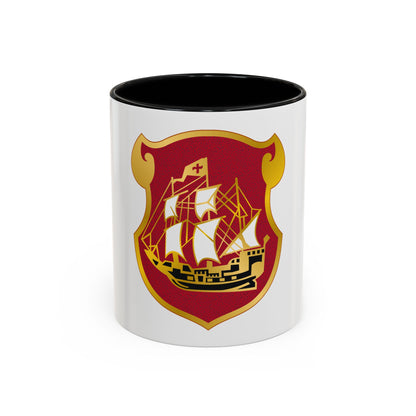 9 Antiaircraft Artillery Gun Battalion (U.S. Army) Accent Coffee Mug
