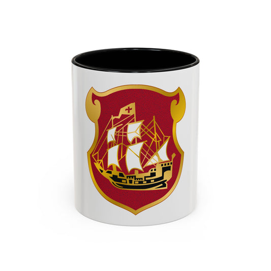 9 Antiaircraft Artillery Gun Battalion (U.S. Army) Accent Coffee Mug