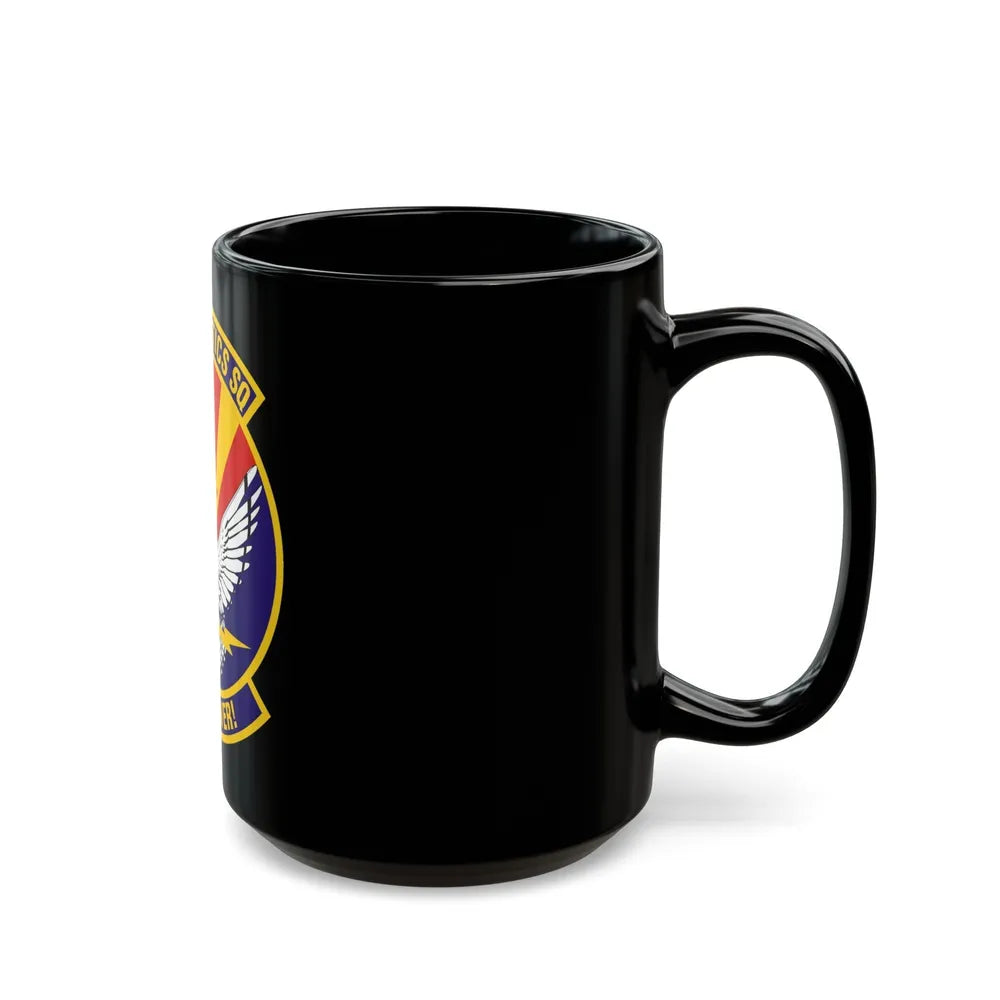 162d Logistics Squadron (U.S. Air Force) Black Coffee Mug-Go Mug Yourself