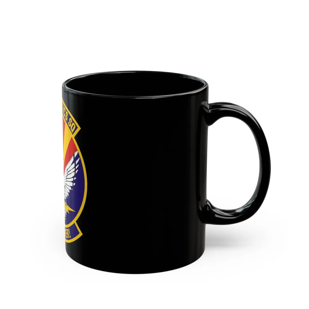 162d Logistics Squadron (U.S. Air Force) Black Coffee Mug-Go Mug Yourself