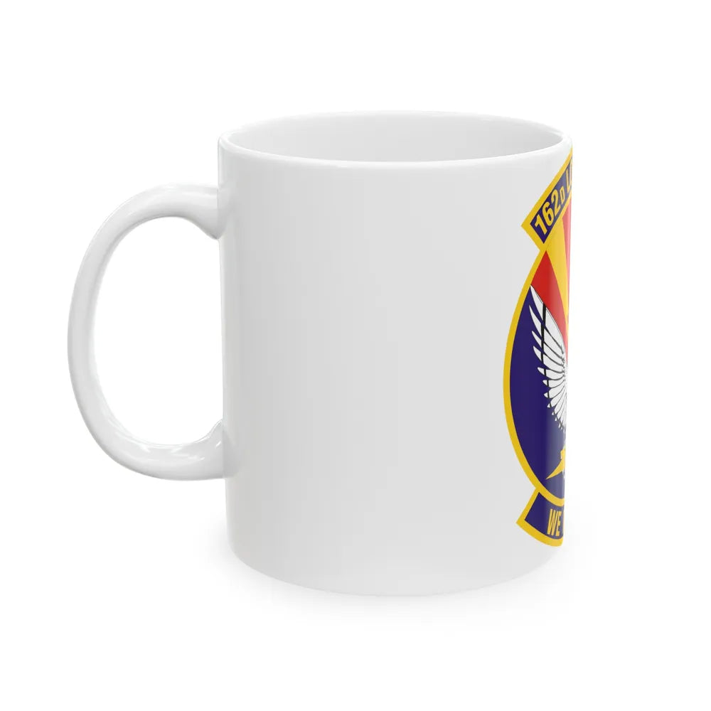 162d Logistics Squadron (U.S. Air Force) White Coffee Mug-Go Mug Yourself