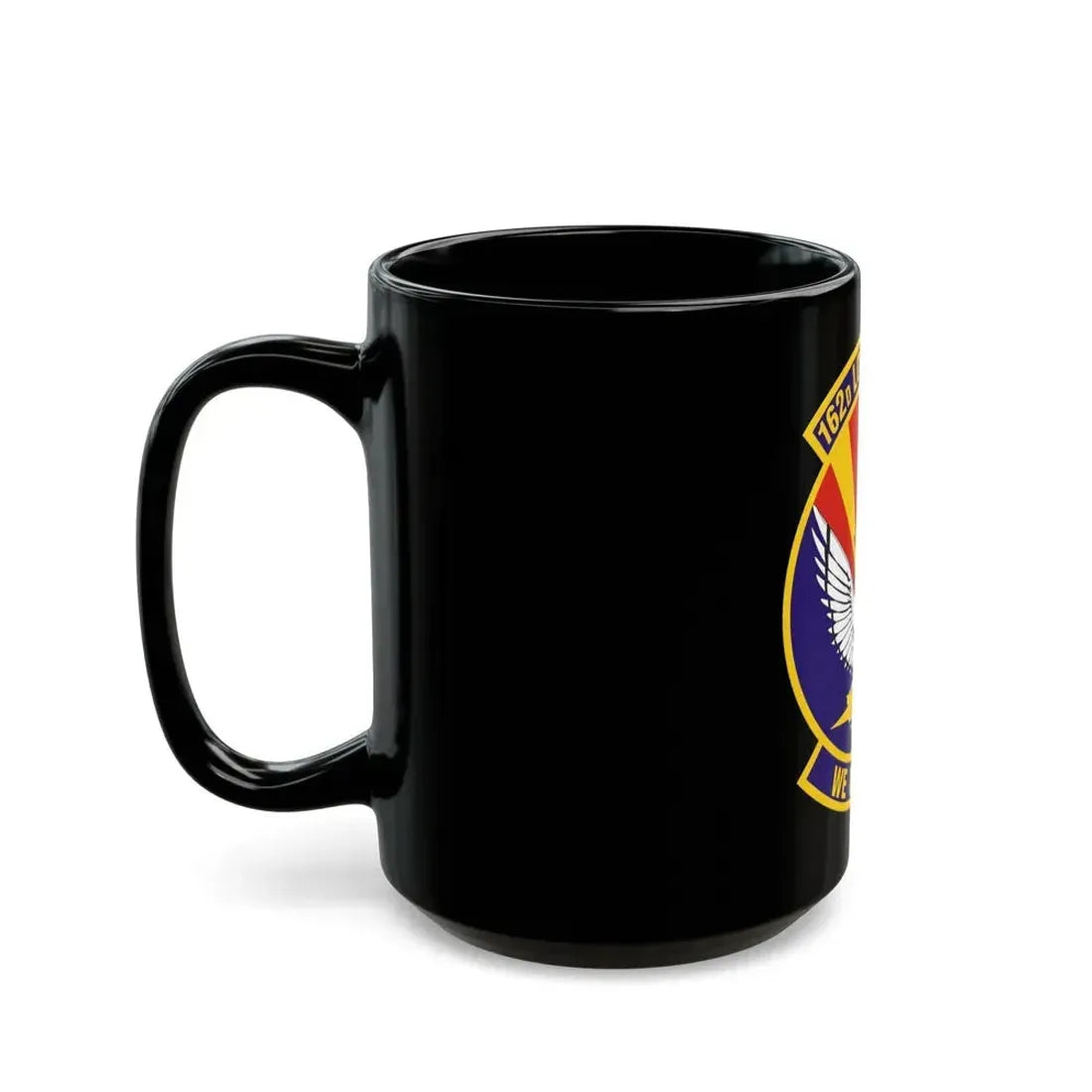 162d Logistics Squadron (U.S. Air Force) Black Coffee Mug - Go Mug Yourself