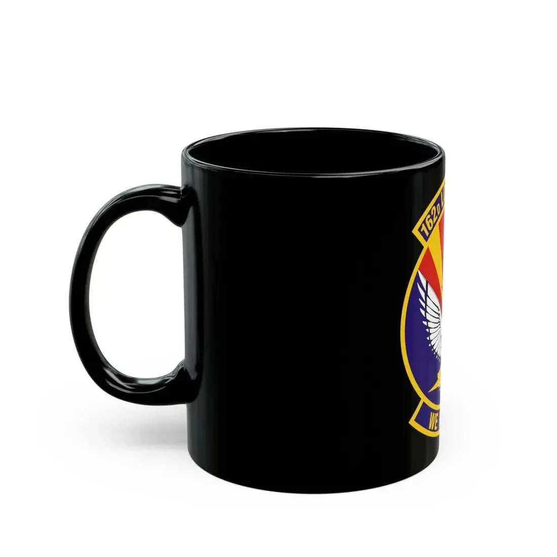 162d Logistics Squadron (U.S. Air Force) Black Coffee Mug - Go Mug Yourself