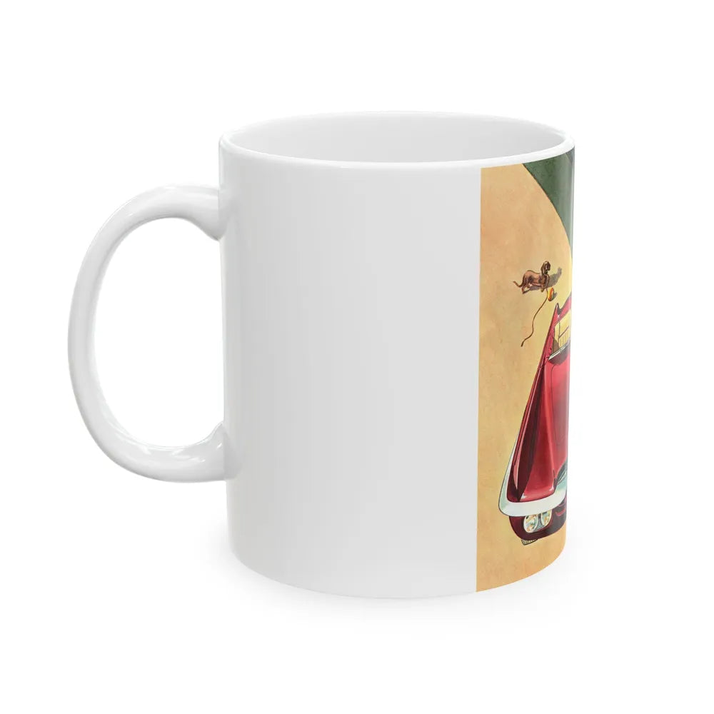 Dodge Firearrow, Esquire magazine, August 1954 - White Coffee Mug-Go Mug Yourself