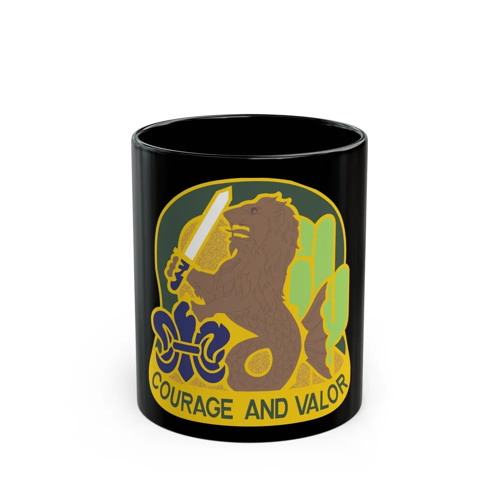 163 Armored Brigade v2 (U.S. Army) Black Coffee Mug-11oz-Go Mug Yourself