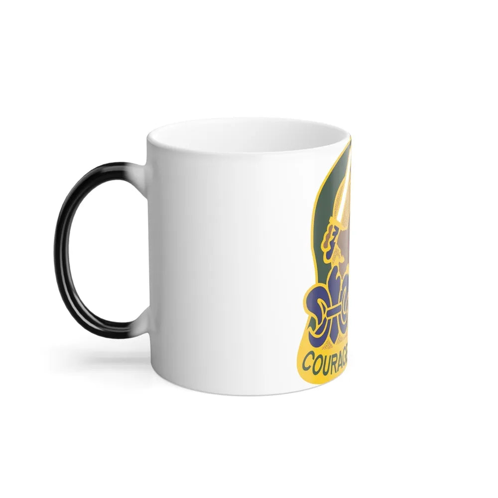 163 Armored Brigade v2 (U.S. Army) Color Changing Coffee Mug-Go Mug Yourself