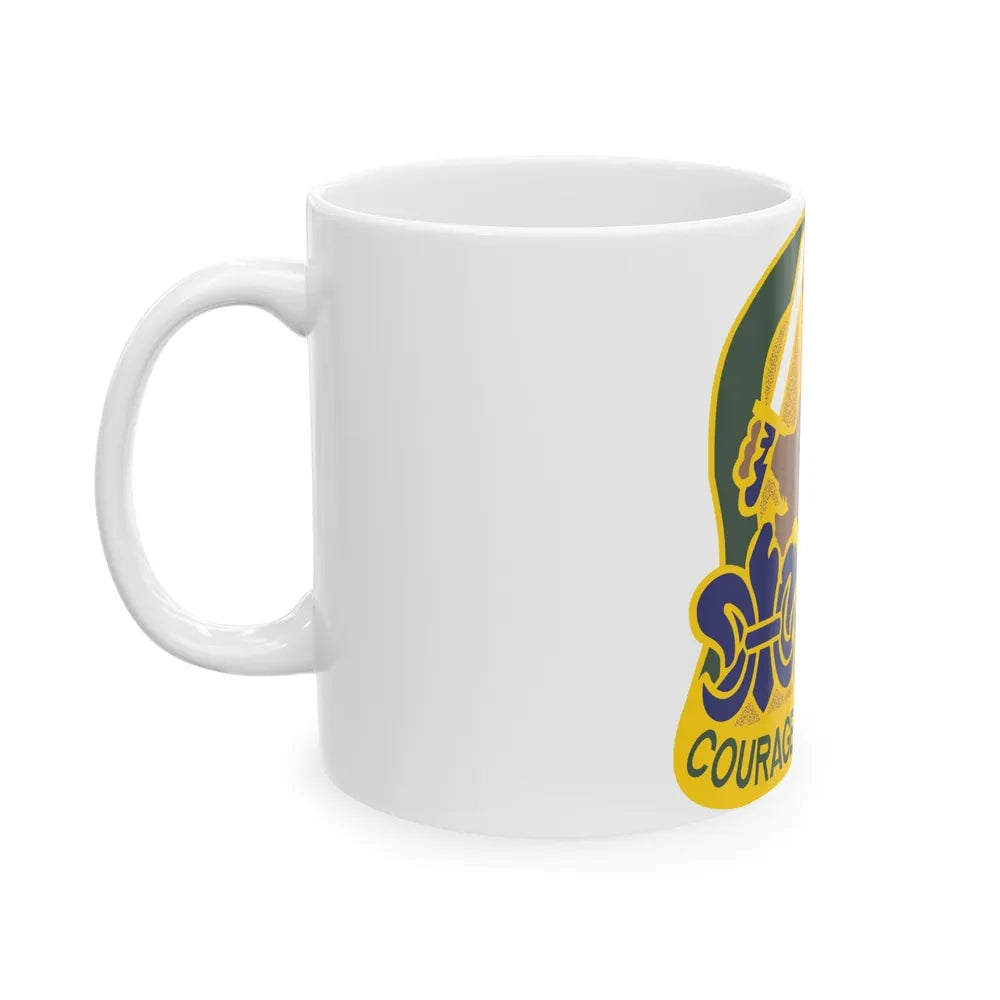 163 Armored Brigade v2 (U.S. Army) White Coffee Mug-Go Mug Yourself