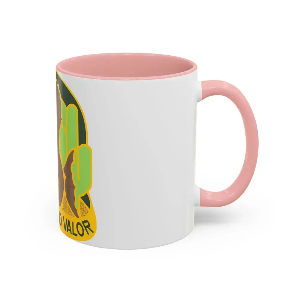 163 Armored Brigade v2 (U.S. Army) Accent Coffee Mug - Go Mug Yourself