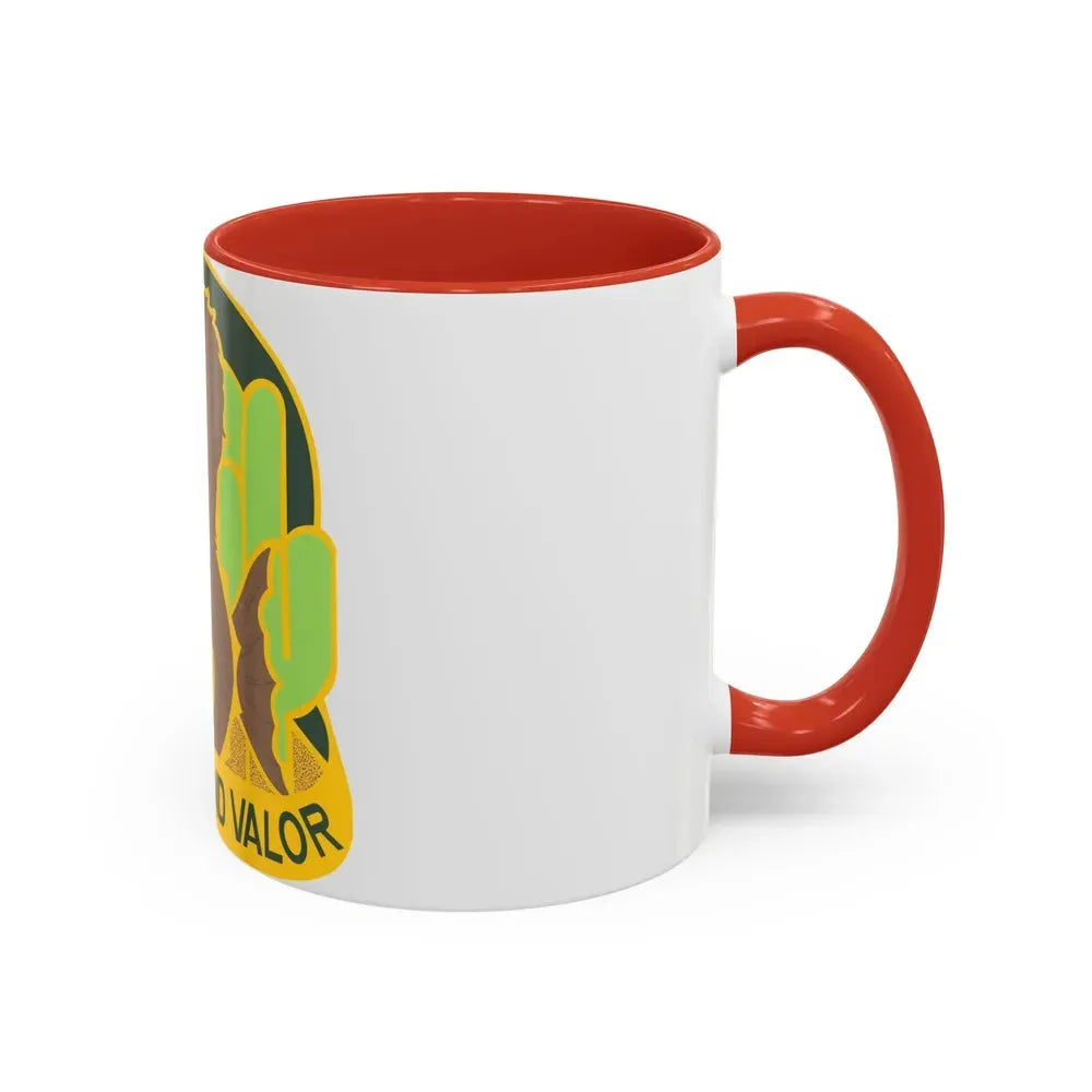 163 Armored Brigade v2 (U.S. Army) Accent Coffee Mug - Go Mug Yourself
