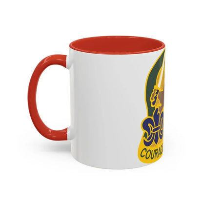 163 Armored Brigade v2 (U.S. Army) Accent Coffee Mug - Go Mug Yourself