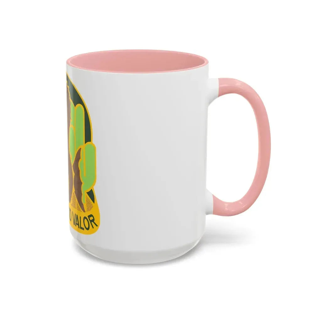 163 Armored Brigade v2 (U.S. Army) Accent Coffee Mug - Go Mug Yourself