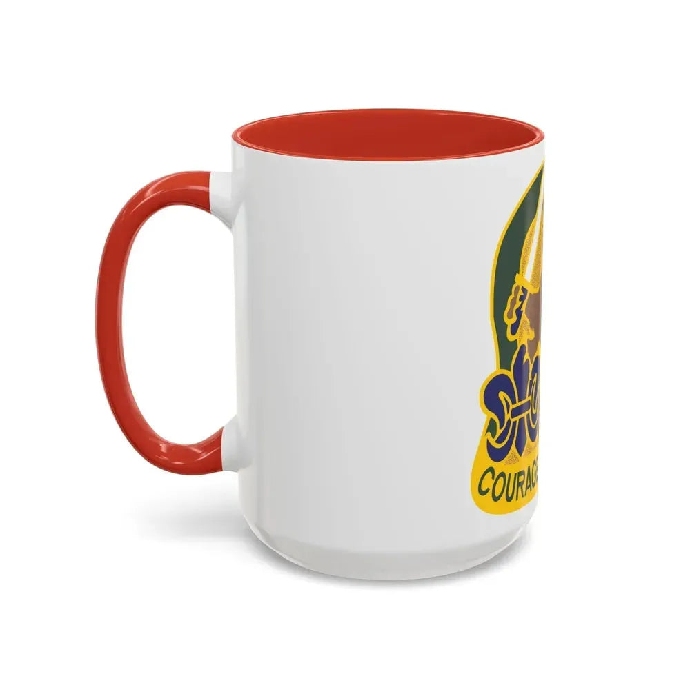 163 Armored Brigade v2 (U.S. Army) Accent Coffee Mug - Go Mug Yourself