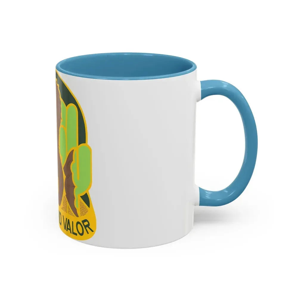 163 Armored Brigade v2 (U.S. Army) Accent Coffee Mug - Go Mug Yourself