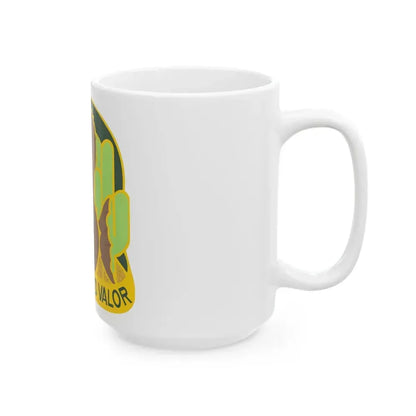 163 Armored Brigade v2 (U.S. Army) White Coffee Mug - Go Mug Yourself