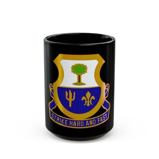 163 Cavalry Regiment (U.S. Army) Black Coffee Mug-15oz-Go Mug Yourself