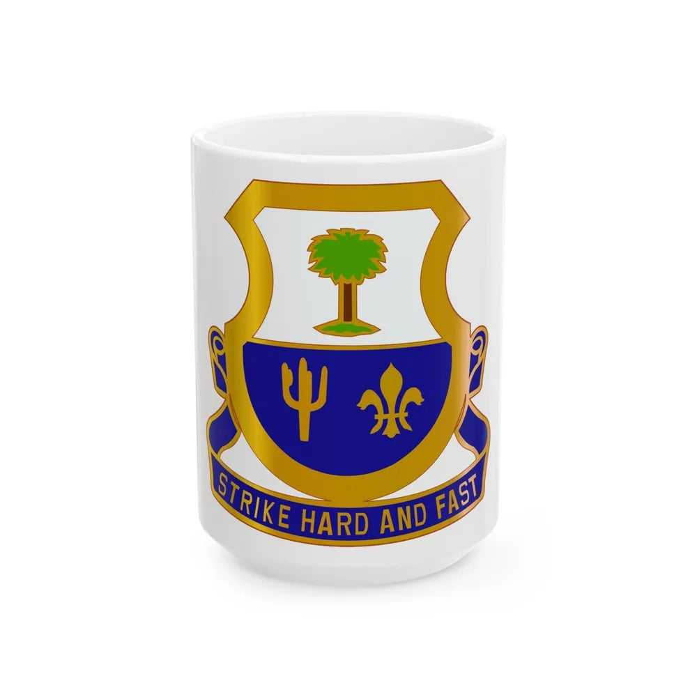 163 Cavalry Regiment (U.S. Army) White Coffee Mug-15oz-Go Mug Yourself